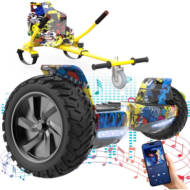 Hoverboards mit Go-Kart 8,5 Zoll, Bluetooth RCB-HY-A16