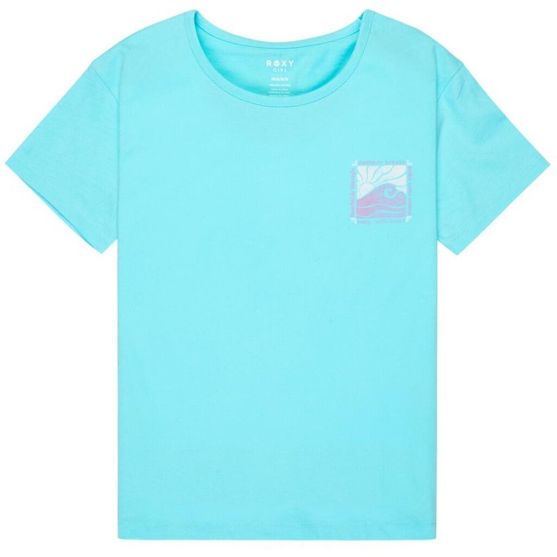 T-Shirt LILYREGULAR NIGHT VINTAGE Blau Mädchen 4-16