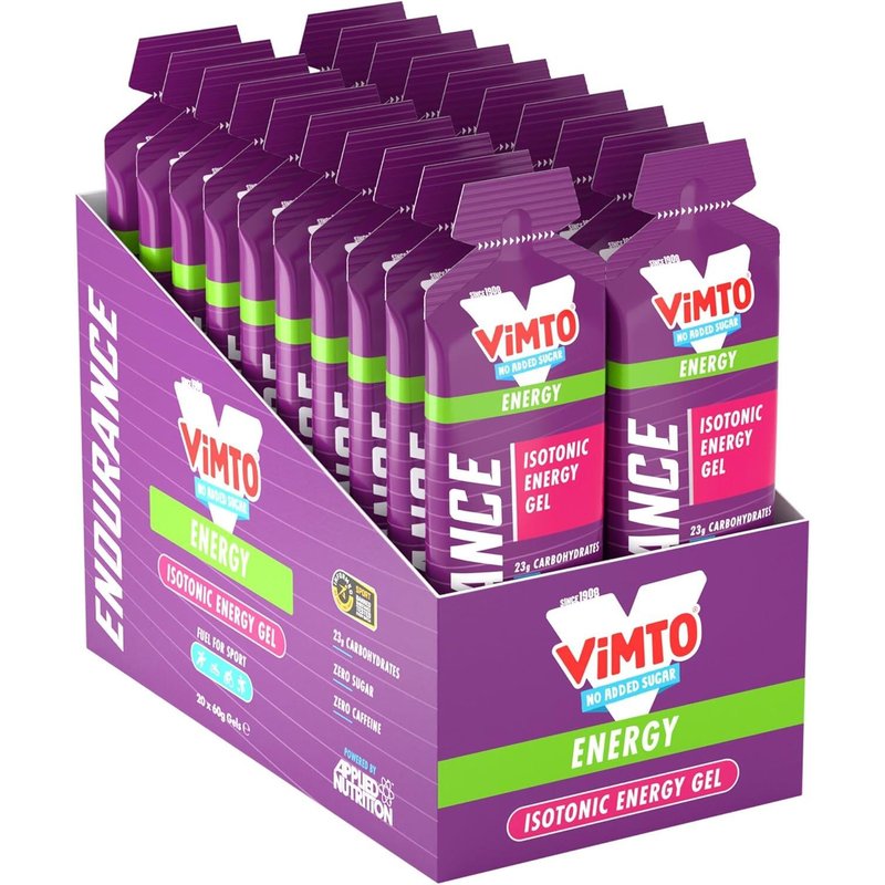 Applied Nutrition Endurance Energy Gel (20x60ml) Vimto - Energie & Ausdauer