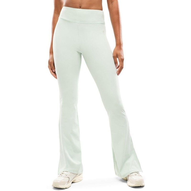 Women Fitness ’s full-length flared workout leggings Icardi Green Green