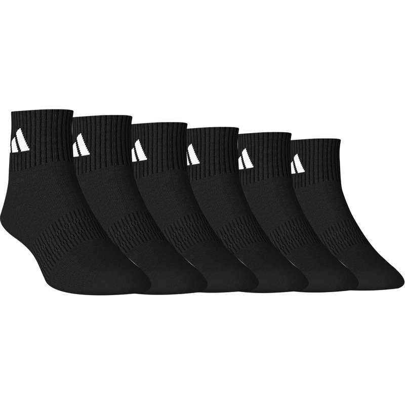 adidas Unisex CUSHIONED SPORTSWEAR ANKLE QUARTER Socken 6 Paar Pack