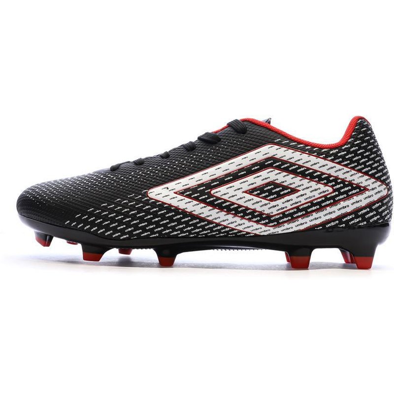Umbro Aurora II Lo FG Herren Fußballschuhe Schwarz