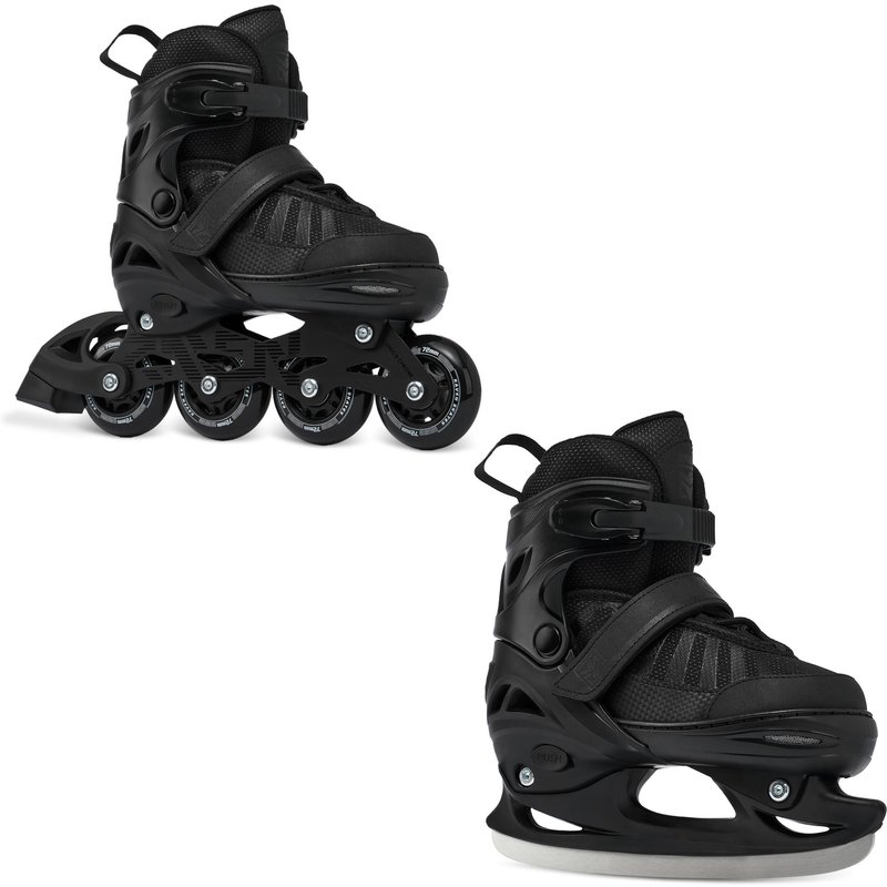 Verstellbare Rollschuhe Eishockey 2in1 Oxen