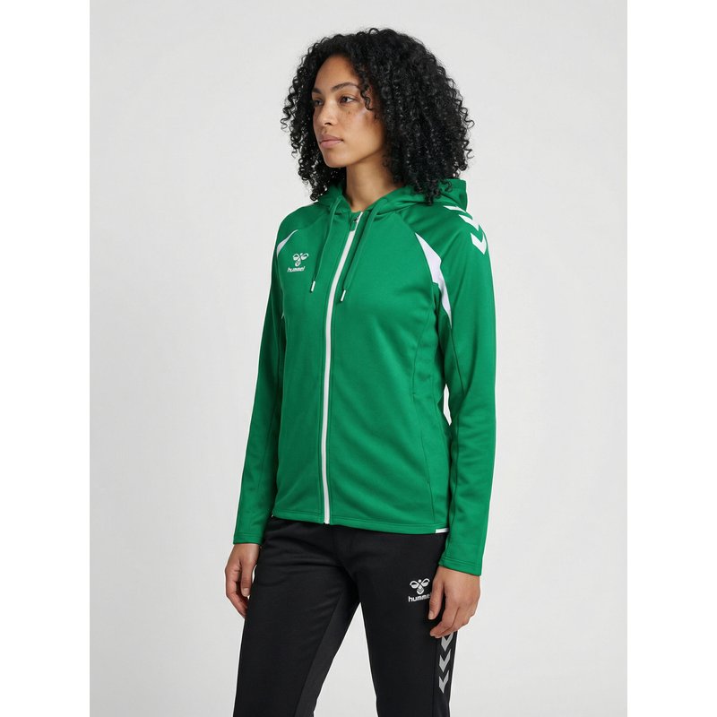 Reißverschluss Kapuzenpullover Raglanärmel Hmlcore Damen