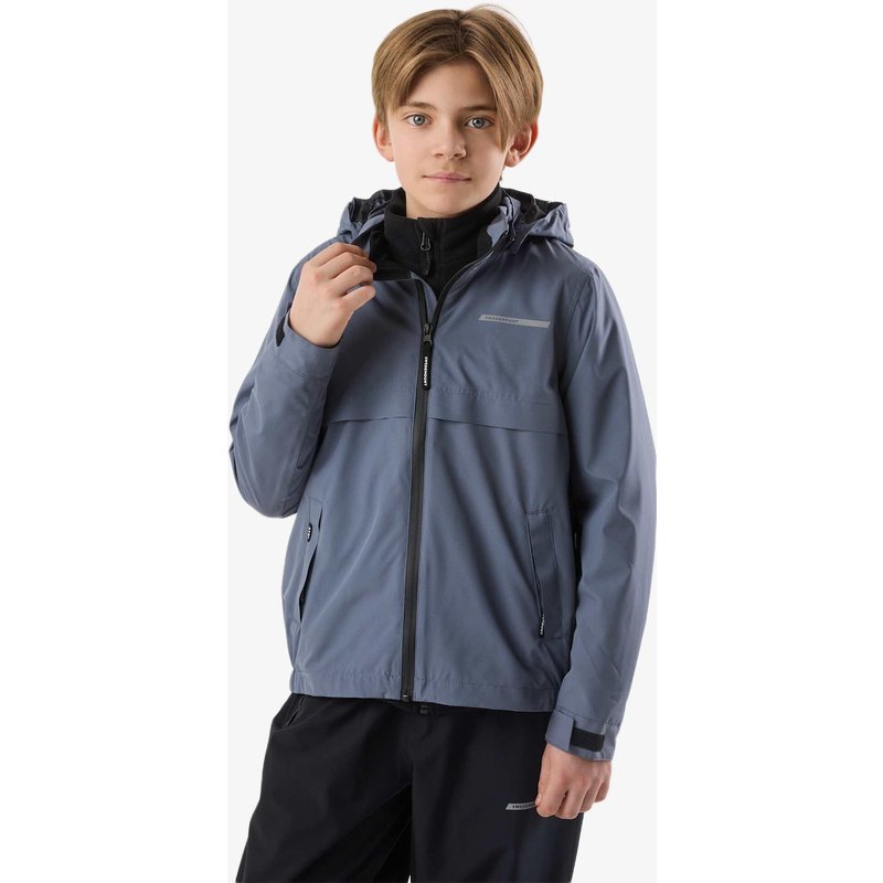 Junior Wandern Regenjacke wasserdicht winddicht Tjörn