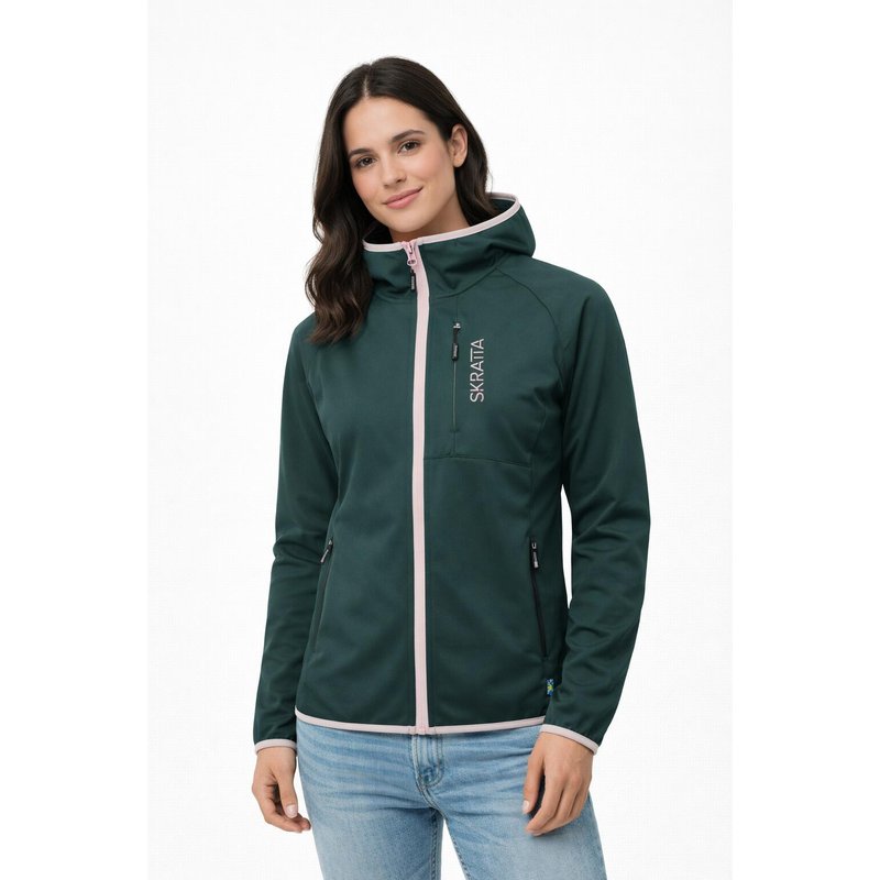 Softshelljacke mit Kapuze Bente Wandern/Outdoor/Trecking für Damen