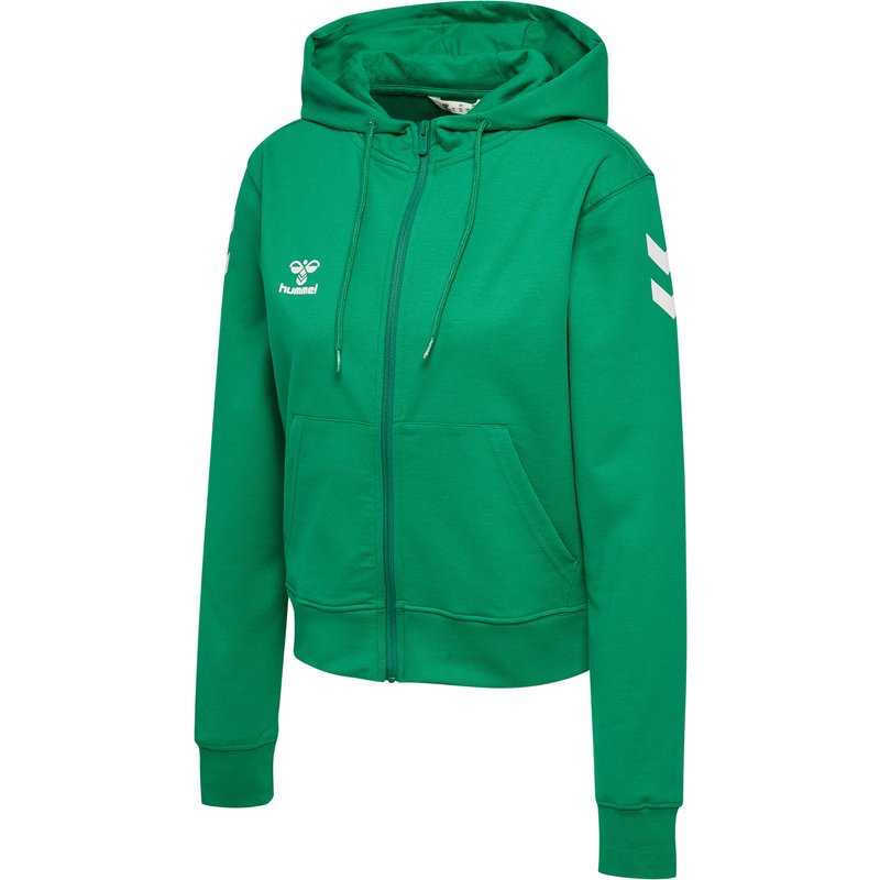 Reißverschluss Kapuzenpullover Hmlgo Damen
