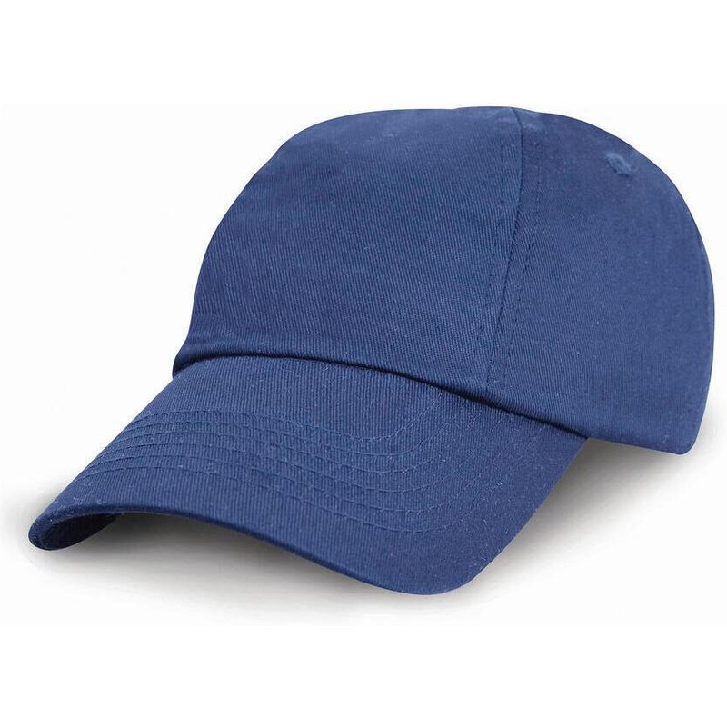 Kinder-Baskenmütze aus Baumwoll-Twill Result Low Profil