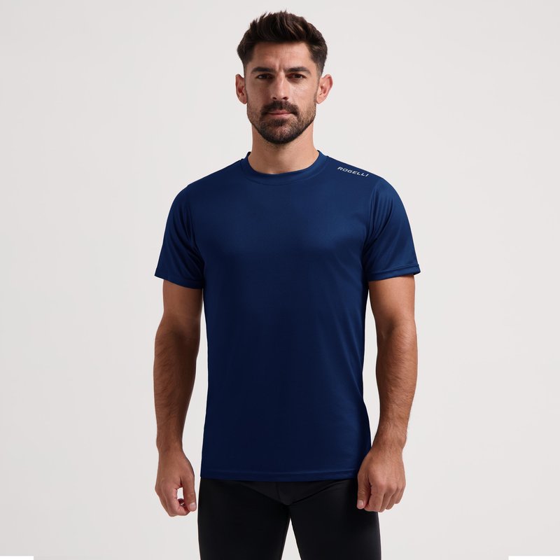 Laufshirt Kurzarm Herren Atmungsaktiv Sport-T-Shirt