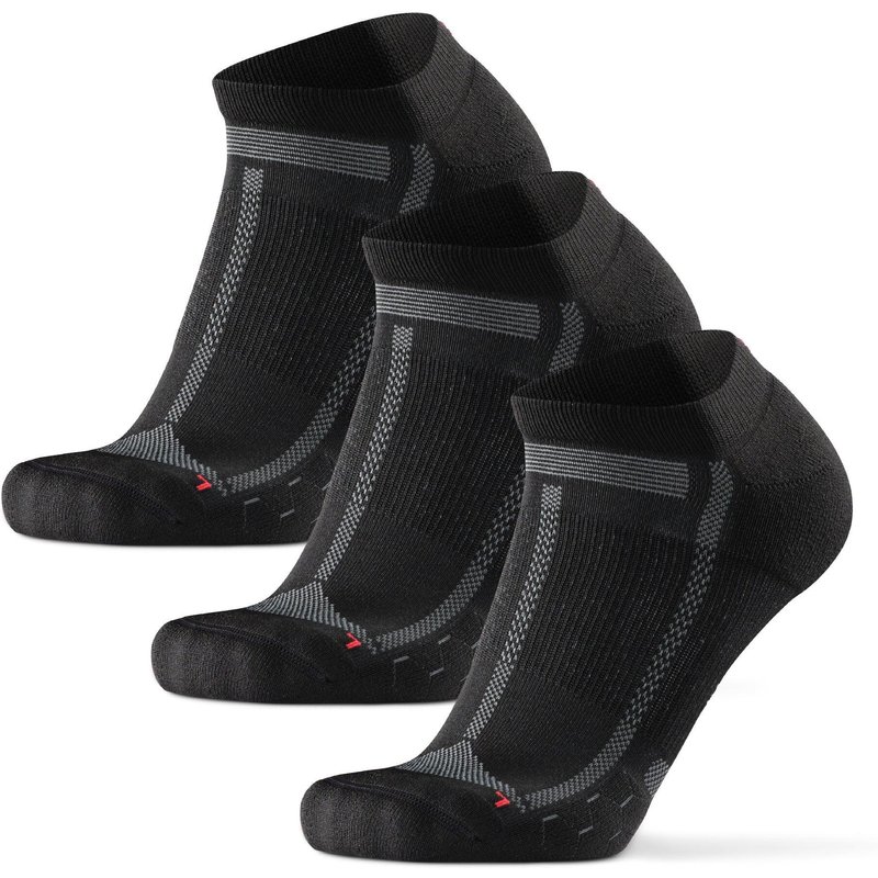 Laufsocken Low Cut gepolstert lange Distanz 3 Paar