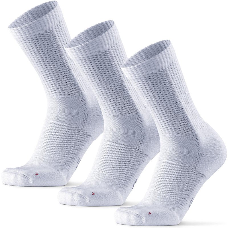 Gepolsterte Laufsocken für lange Distanzen Anti-Blasen Crew 3 Paar