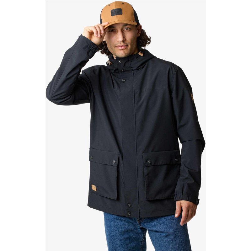 Herren Wandern Outdoorjacke wasserdicht atmungsaktiv Sarek 2.0