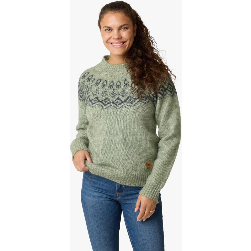 Damen Pullover Lofoten Wool Knit