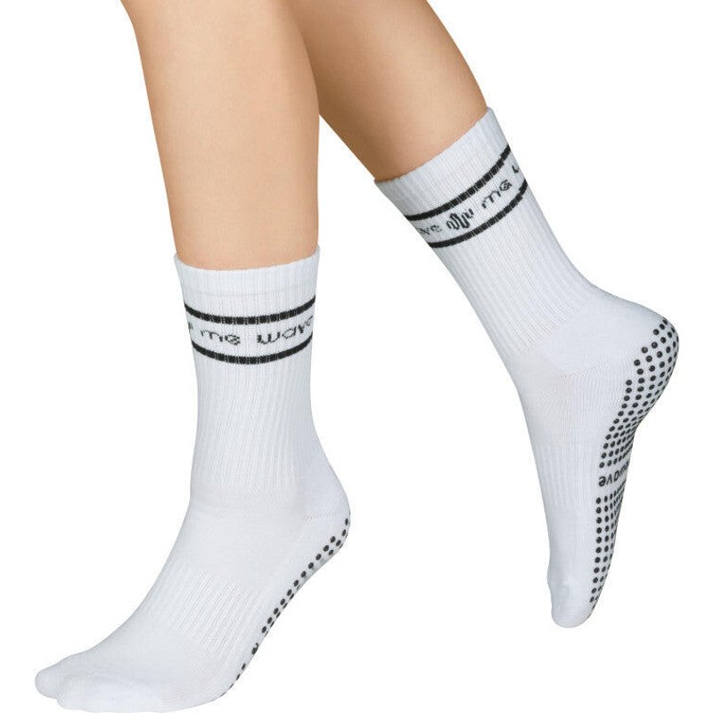 Mewave Pilates-Socken in weiß