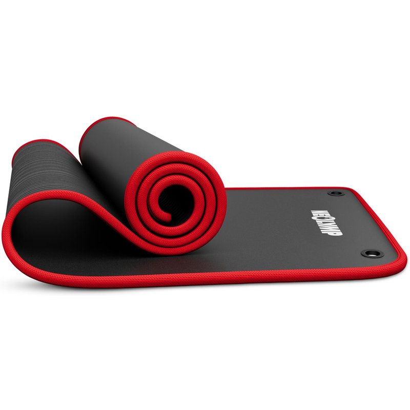 Fitnessmatte 61cm rutschfest – Extra dick, Gymnastikmatte mit Ösen & Tragegurt