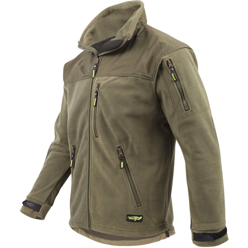 Legendfossil Fleecejacke Tromsö wasserabweisend Olive Green M