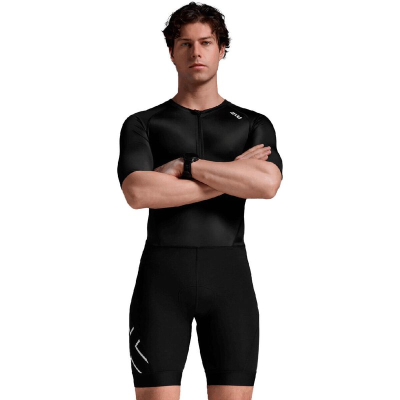 Herren-Triathlonanzug 2XU Core mit Ärmeln