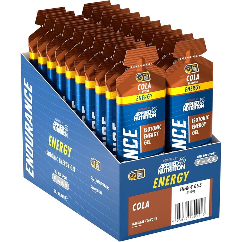 Applied Nutrition Endurance Energy Gel (20x60ml) Cola - Energie & Ausdauer