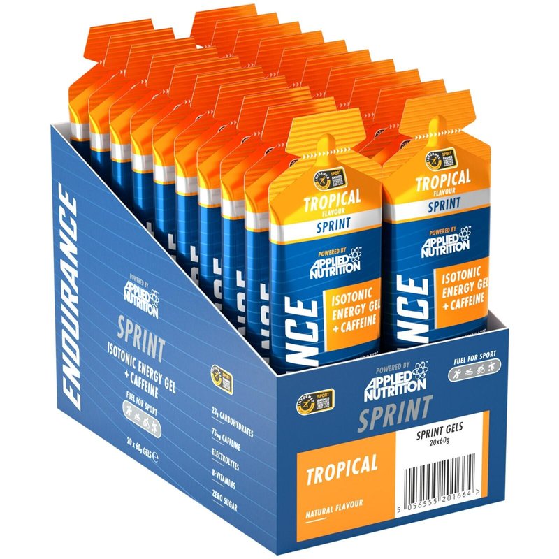 Applied Nutrition Endurance Sprint Gel (20x60ml) Tropical - Energie & Ausdauer