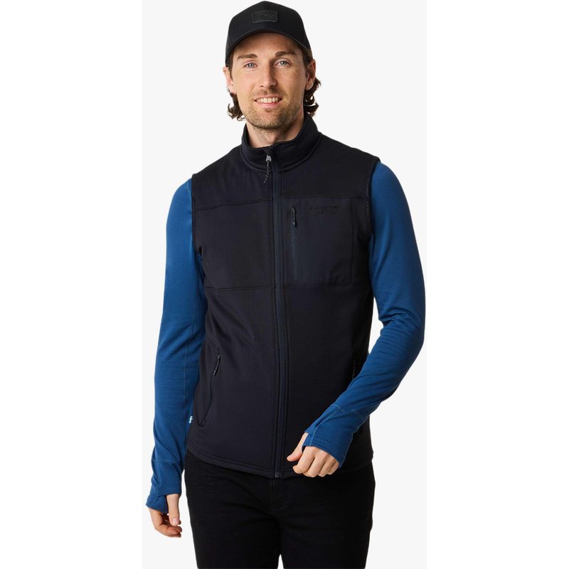 Herren Wandern Outdoor Weste atmungsaktiv Trondheim Midlayer Full Zip Vest