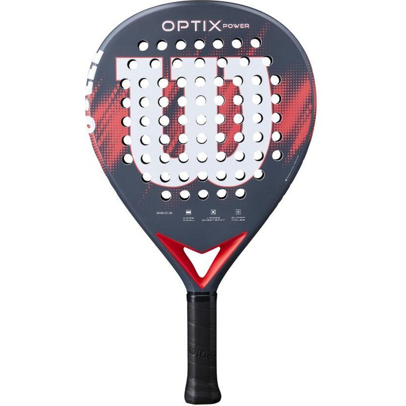 WILSON Padelschläger Erwachsene – Optix V2 Power Red