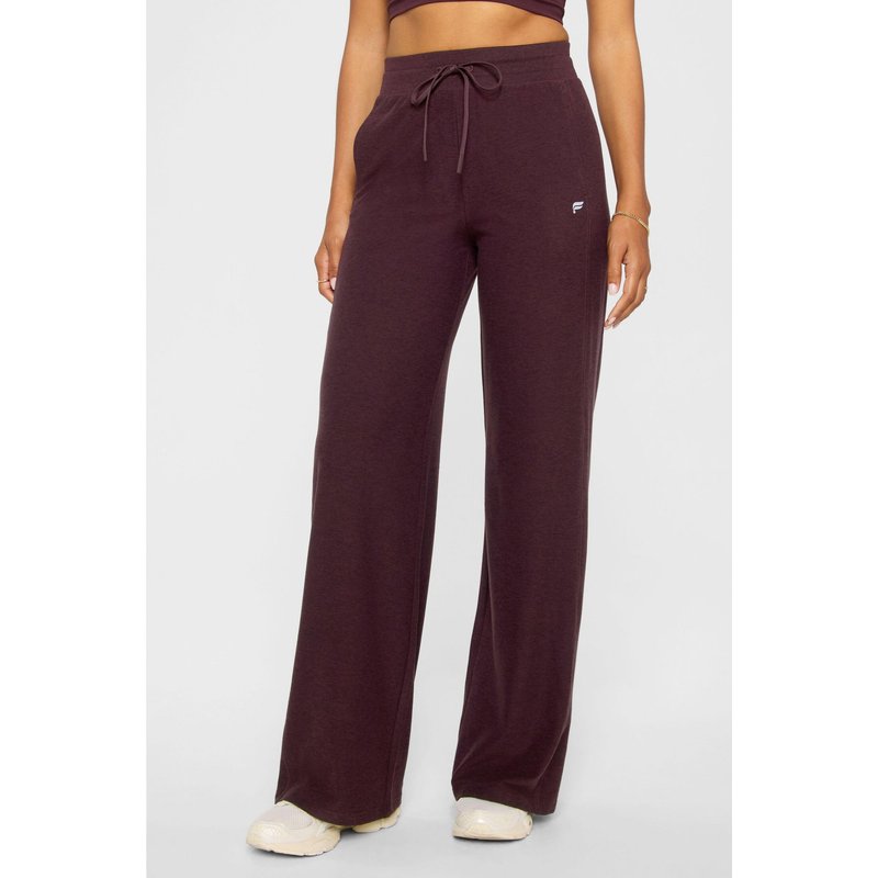Damen Hose Cloud Jersey Wide Leg Pant Mit Weitem Bein