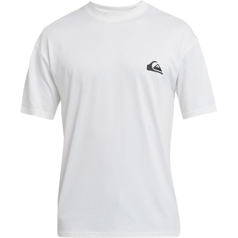 Kurzärmliges Surf-T-Shirt mit UPF 50 EVERYDAY SURF Weiss Herren