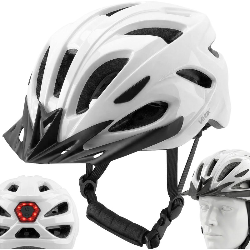 Fahrradhelm Vayox Speed VA0425 LED-Leuchte