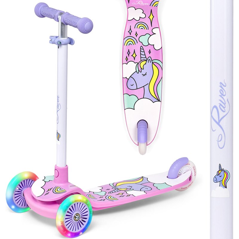 Dreirad-Balance-Roller für Kinder Laviana Leuchtende LED-Räder