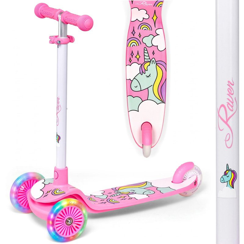 Dreirad-Balance-Roller für Kinder Laviana Leuchtende LED-Räder