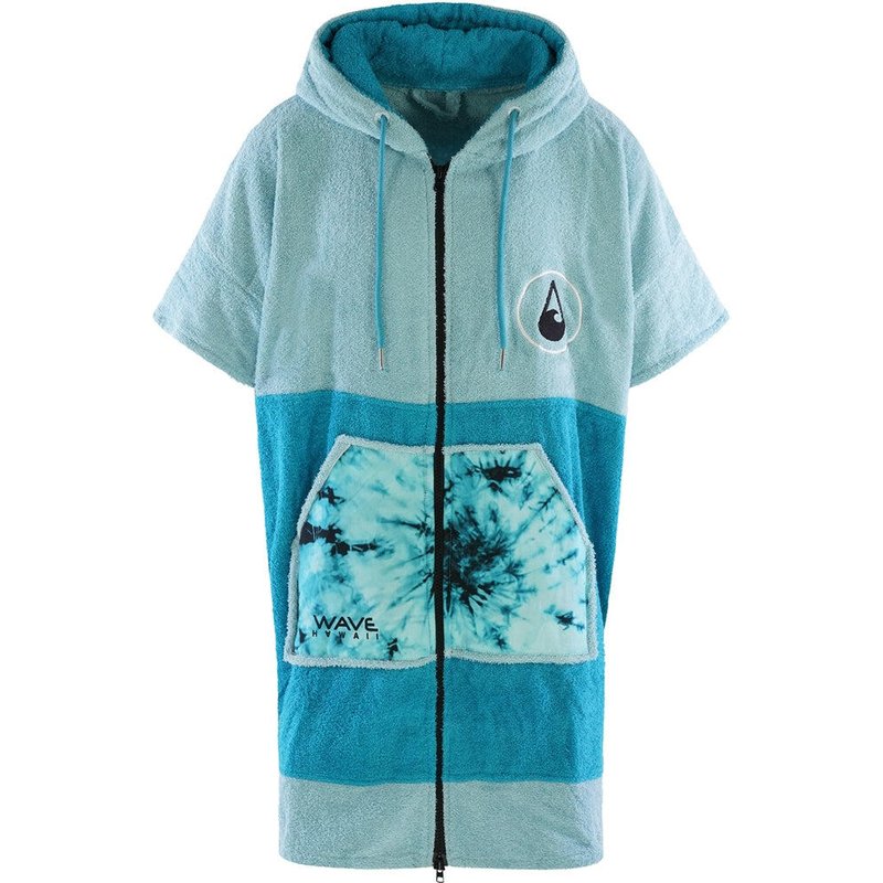 Poncho Wave Hawaii Zip Poncho Cotton Flyh M WH4042 Mehrfarbig 95 x 75 cm
