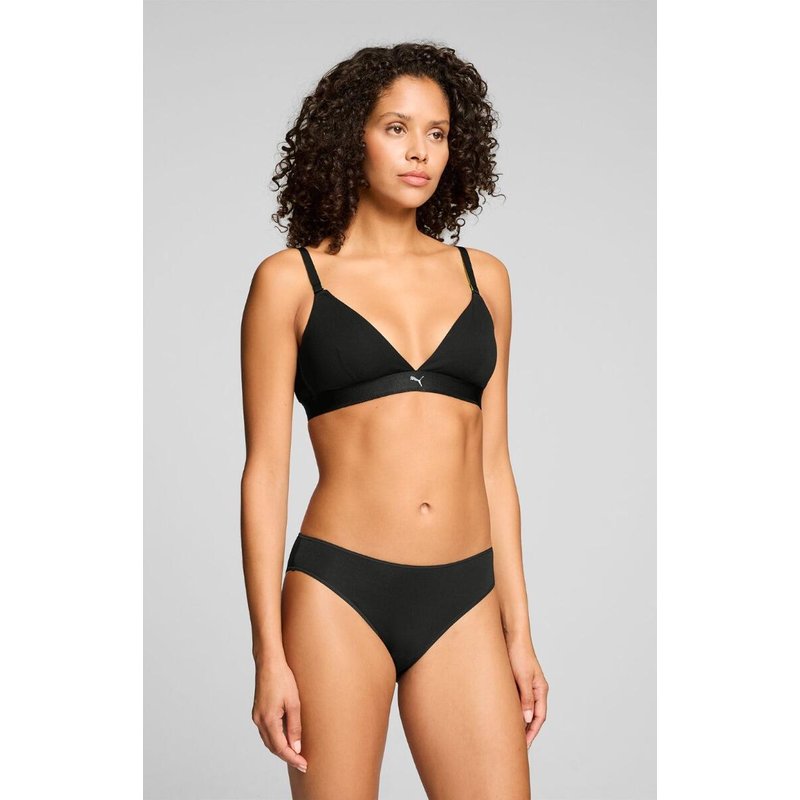 Puma Damen Slips 3er-Pack schwarz