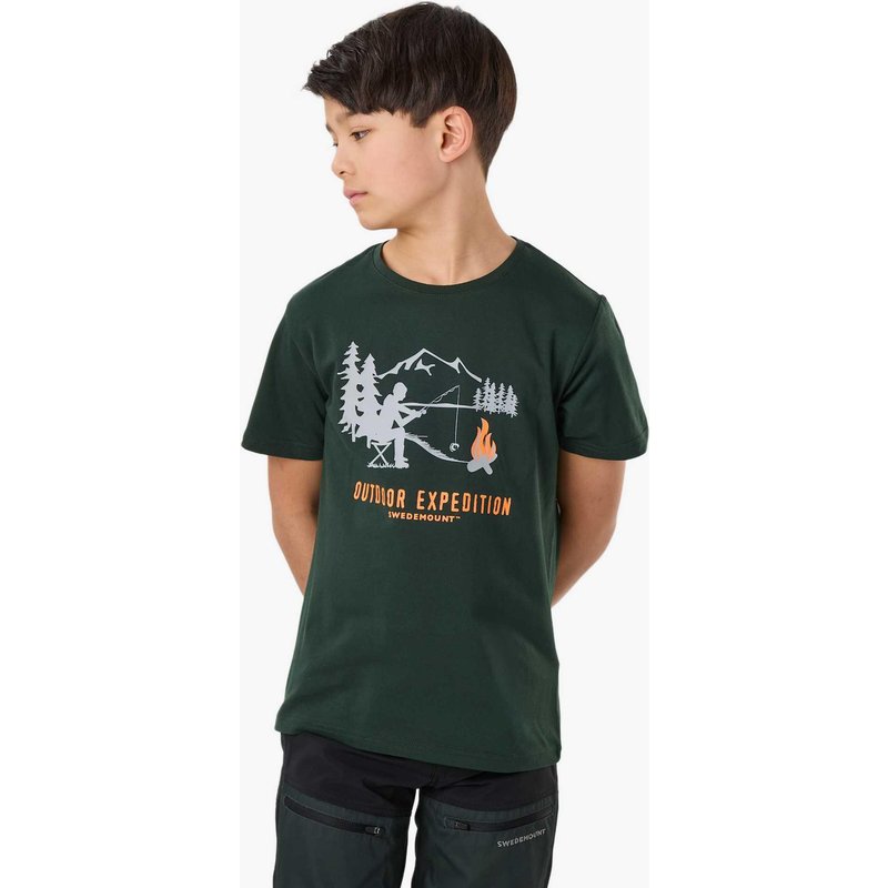 Junior Sport Kurzarm-T-Shirt Forest Tee JR