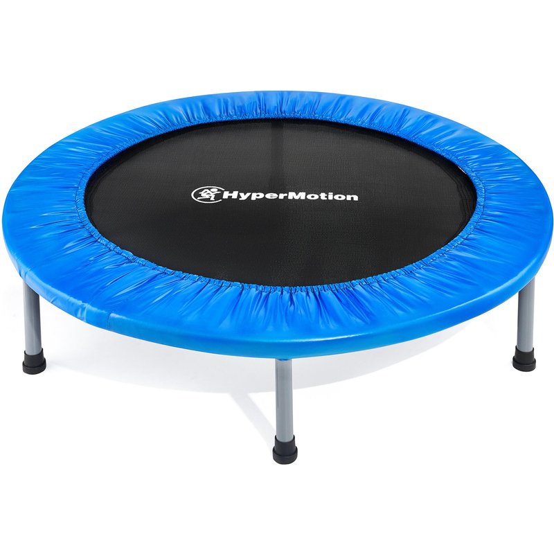 Fitness Trampolin faltbar 91cm Indoor 36 Federn Platzsparend Max Last EN71