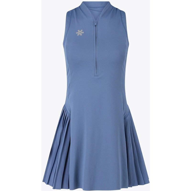 Osaka Damen Plissee-Spielkleid | Silberseeblau
