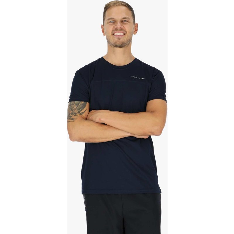Herren Training Kurzarm T-Shirt Schnelltrocknend Fjällbacka