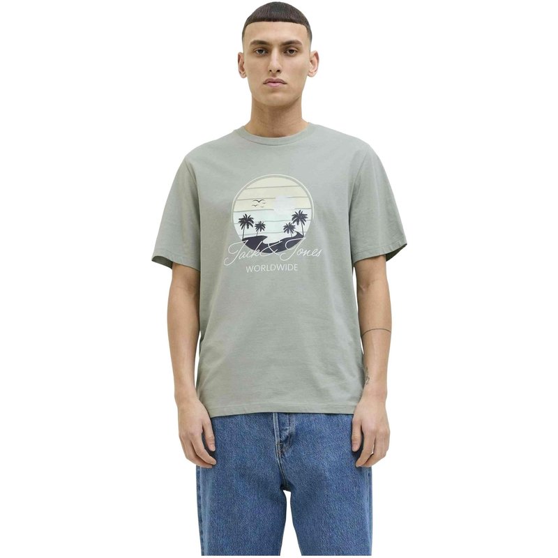 Kurzarmshirt Jack&jones Modell 12269418-ICEBERGGREEN für männer