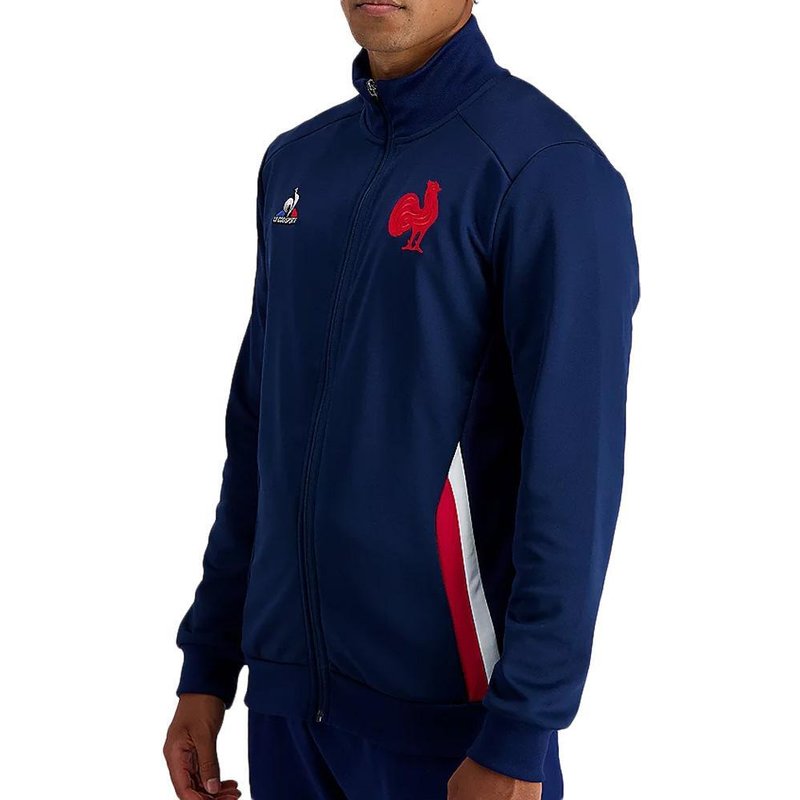 Le Coq Sportif XV de France Präsentationsjacke Marine Herren 23/24
