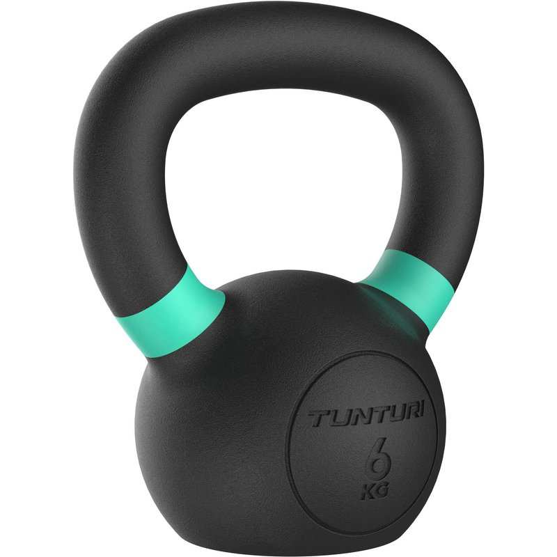 Platinum Gusseisen Kettlebell 6 kg inkl. gratis Fitness App