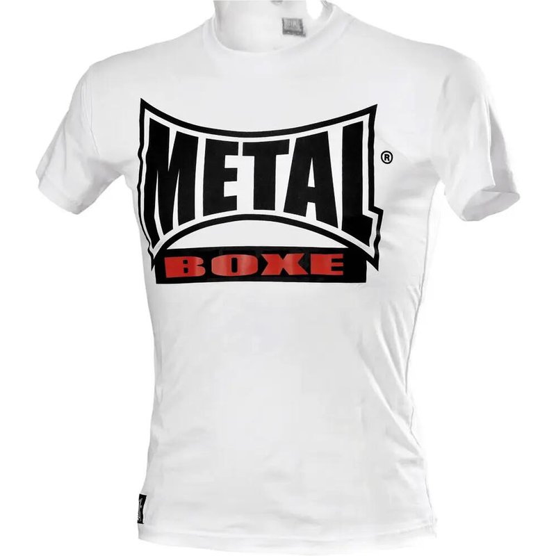 T-Shirt mit kurzen Ärmeln Metal Boxe new visual