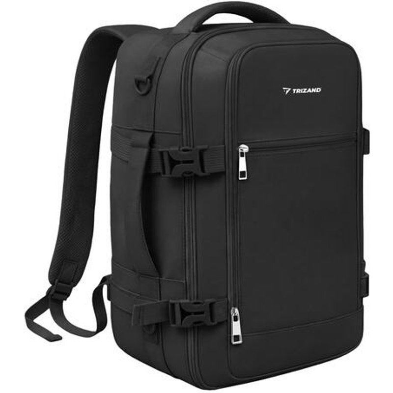 Rucksack 20 Liter Reisetasche Schwarz Unisex