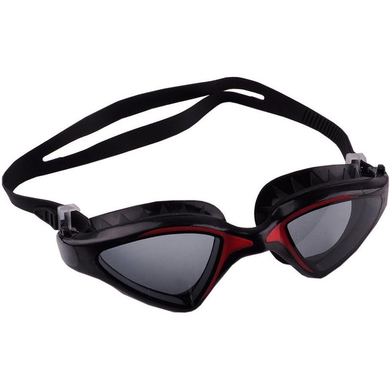 CROWELL Flo Schwimmschutzbrille - Polycarbonatgläser, UV-Filter, Anti-Fog