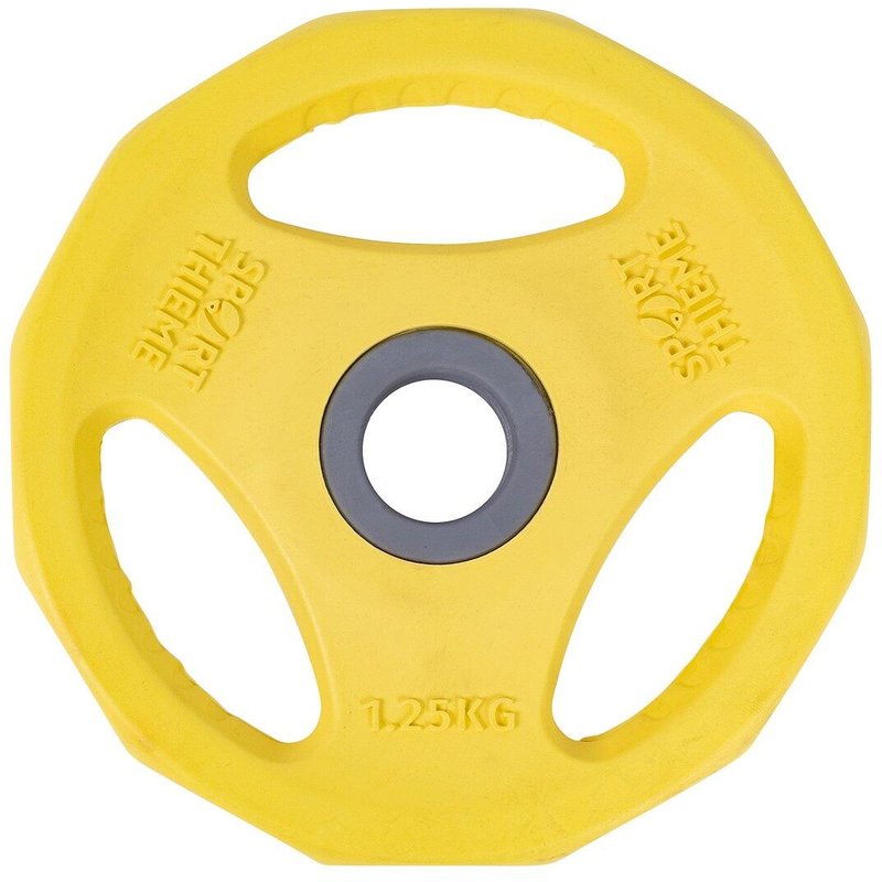 Hantelscheibe Gummi für Pumpset 2,5 kg Gewichtheben Unisex Neonpink