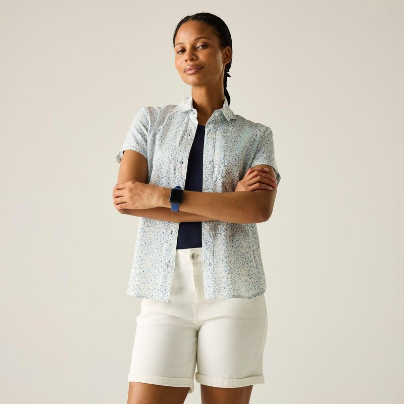Langarm-Insektenabwehrbluse Damen Regatta Travel