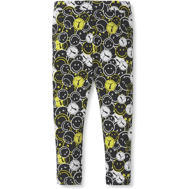 PUMA x SMILEY WORLD Bedruckte Kinder Leggings PUMA