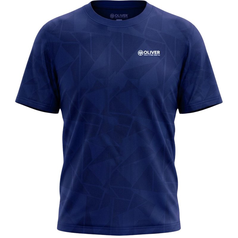 Herren Basic Funktionsshirt MC-COOL atmungsaktiv Sport T-Shirt Marineblau