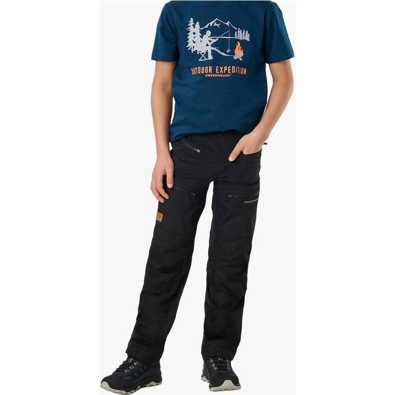 Junior Wanderhose Outdoor winddicht atmungsaktiv Nordkap Stretch JR II