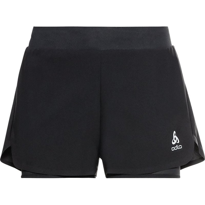 Odlo Zeroweight 3in 2-in-1 Shorts Schwarz Damen