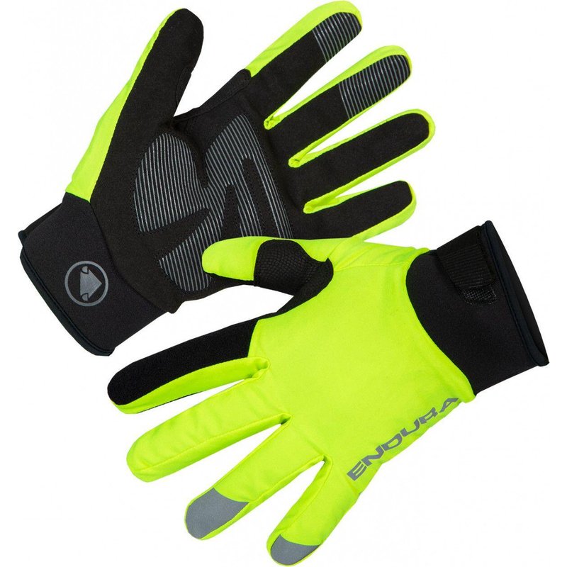 Lange Handschuhe Endura Strike Fluo Gelb