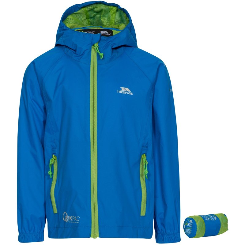 Regenjacke für Kinder Trespass Qikpac